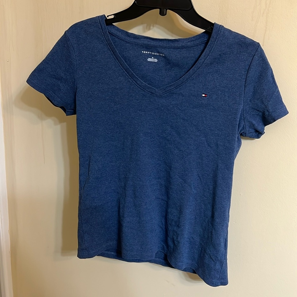 Tommy Hilfiger short sleeve V neck